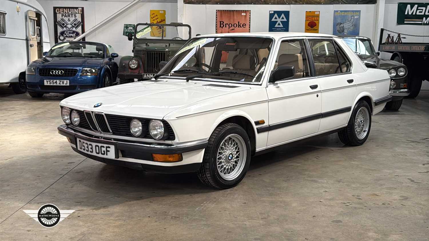 Lot 601 - 1986 BMW 525I AUTO