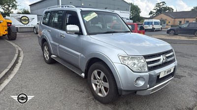 Lot 673 - 2007 MITSUBISHI SHOGUN ELEGANCE DI-D LWBA
