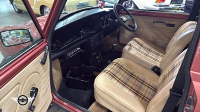 Lot 118 - 1979 AUSTIN MORRIS MINI SPECIAL
