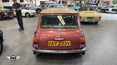Lot 118 - 1979 AUSTIN MORRIS MINI SPECIAL