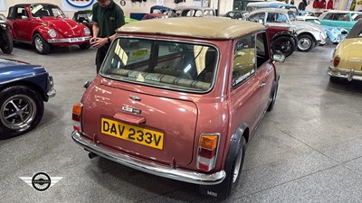 Lot 118 - 1979 AUSTIN MORRIS MINI SPECIAL