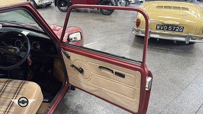 Lot 118 - 1979 AUSTIN MORRIS MINI SPECIAL