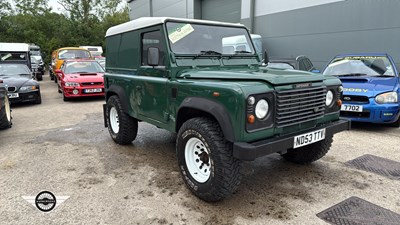 Lot 157 - 2003 LAND ROVER DEFENDER 90 TD5