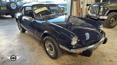 Lot 695 - 1972 TRIUMPH SPITFIRE