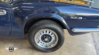 Lot 695 - 1972 TRIUMPH SPITFIRE