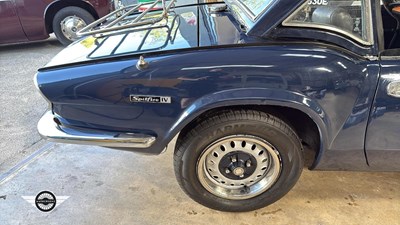 Lot 695 - 1972 TRIUMPH SPITFIRE