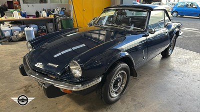 Lot 695 - 1972 TRIUMPH SPITFIRE