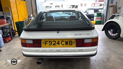 Lot 546 - 1988 PORSCHE 924 S