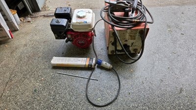 Lot 125 - ARC WELDER & HONDA PETROL ENGINE