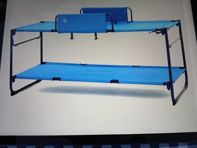 Lot 123 - HIGEAR DUO BUNK CAMPBED ( NEW )