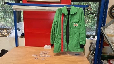 Lot 263 - CASTROL JACKET WITH FORD NEW OLD STOCK ESCORT RS BADGES