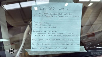 Lot 702 - 2006 MERCEDES CLS 320 CDI AUTO