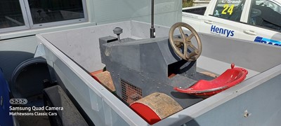 Lot 334 - ROAD ROLLER & STEEL TRAILER