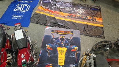 Lot 433 - 3 X LARGE FORMULA 1 BANNERS
