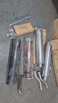 Lot 427 - PAIR OF PICKUP EXHAUST STACKS