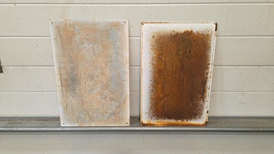 Lot 711 - WW2 REPRODUCTION SIGNS