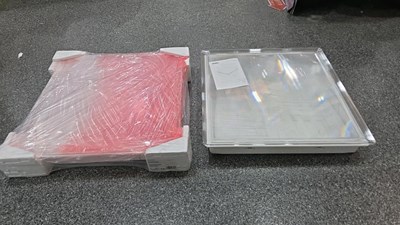 Lot 733 - 2 LED INDUSTRIAL BRAND NEW LIGHTS 24" x 24"