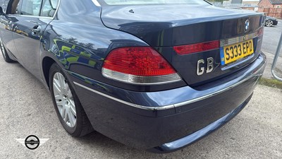 Lot 112 - 2002 BMW 735 LI AUTO