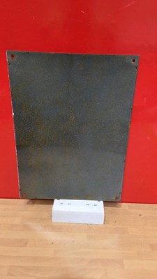 Lot 67 - GULF GASOLINE ENAMEL SIGN 16" X 12"
