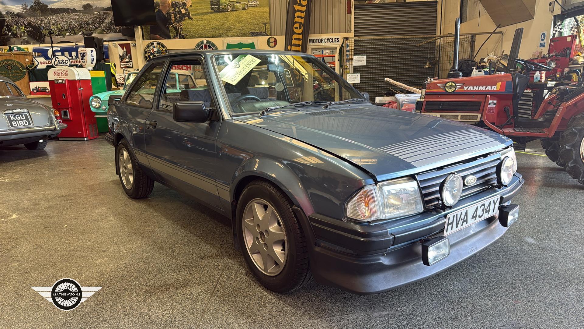 Lot 568 - 1983 FORD ESCORT RS 1600 I