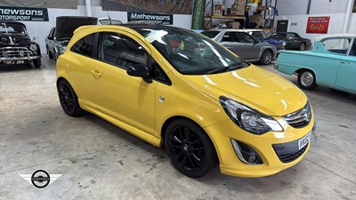 Lot 666 - 2012 VAUXHALL CORSA LIMITED EDITION