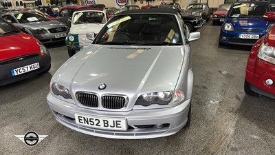 Lot 882 - 2003 BMW 320CI