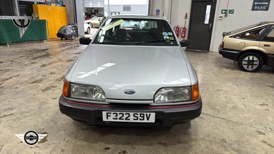 Lot 458 - 1988 FORD SIERRA LX