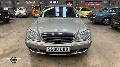Lot 120 - 2004 MERCEDES S500L AUTO