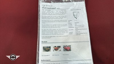 Lot 10 - 2007 PGO
