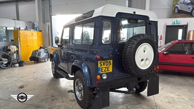 Lot 778 - 2005 LAND ROVER DEFENDER 90 TD5