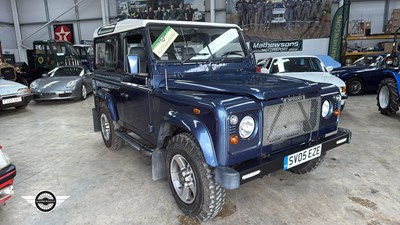 Lot 778 - 2005 LAND ROVER DEFENDER 90 TD5