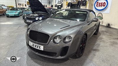 Lot 136 - 2011 BENTLEY CONTINENTAL SUPERSPORTS A