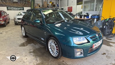 Lot 160 - 2005 MG ZR 160