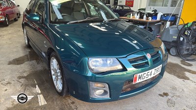 Lot 160 - 2005 MG ZR 160
