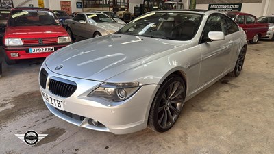 Lot 56 - 2005 BMW 630I AUTO