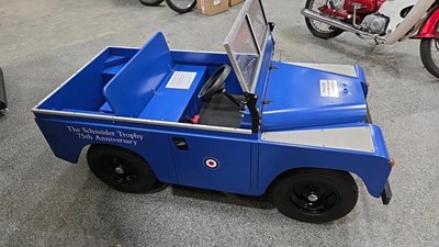 Lot 631 - TOYLANDER SCHNEIDER TROPHY ANNIVERSARY ELECTRIC LAND ROVER