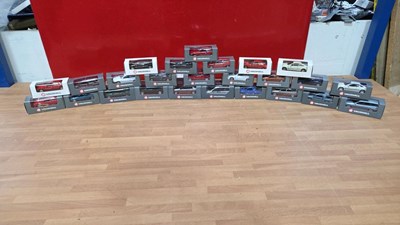Lot 855 - BOX OF VAUXHALL , GAMAS & SCHULO PROMOTIONAL MODELS