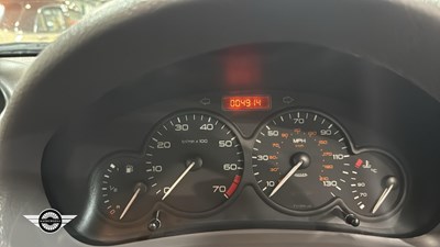 Lot 288 - 2001 PEUGEOT 206 LX *4,900 Miles*