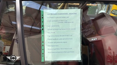 Lot 62 - 2004 FORD MONDEO ESTATE ST220