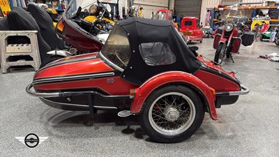 Lot 114 - 1981 MOTO GUZZI WITH WATSONIAN GP SIDECAR