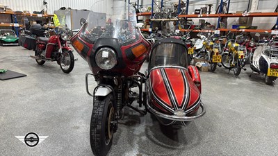 Lot 114 - 1981 MOTO GUZZI WITH WATSONIAN GP SIDECAR