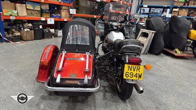 Lot 114 - 1981 MOTO GUZZI WITH WATSONIAN GP SIDECAR