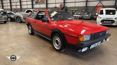 Lot 232 - 1985 VOLKSWAGEN SCIROCCO GT S
