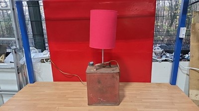 Lot 843 - PETROL CAN LAMP