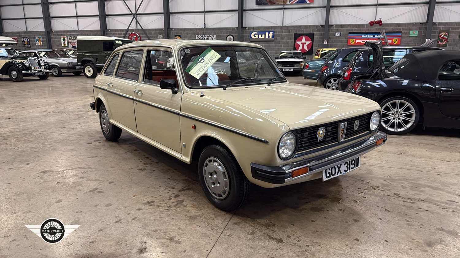 Lot 94 - 1980 AUSTIN MORRIS MAXI 2 1750 L