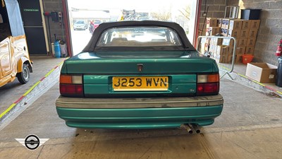 Lot 340 - 1992 ROVER 216 CABRIOLET AUTO