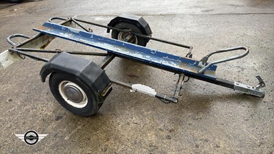 Lot 410 - MOTORCYCLE TRAILER