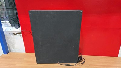 Lot 383 - NGK SPARK PLUG LIGHT UP SIGN 19" X 16"