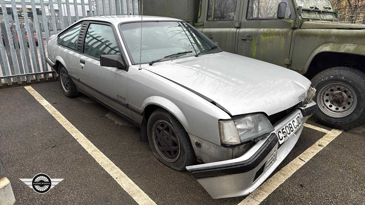 Lot 480 - 1985 OPEL MONZA GSE 3.0E AUTO