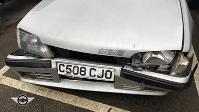 Lot 480 - 1985 OPEL MONZA GSE 3.0E AUTO